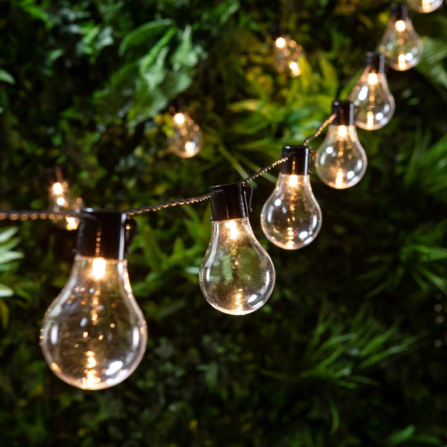 20 Warm White Carnival Plug In Festoon Lights