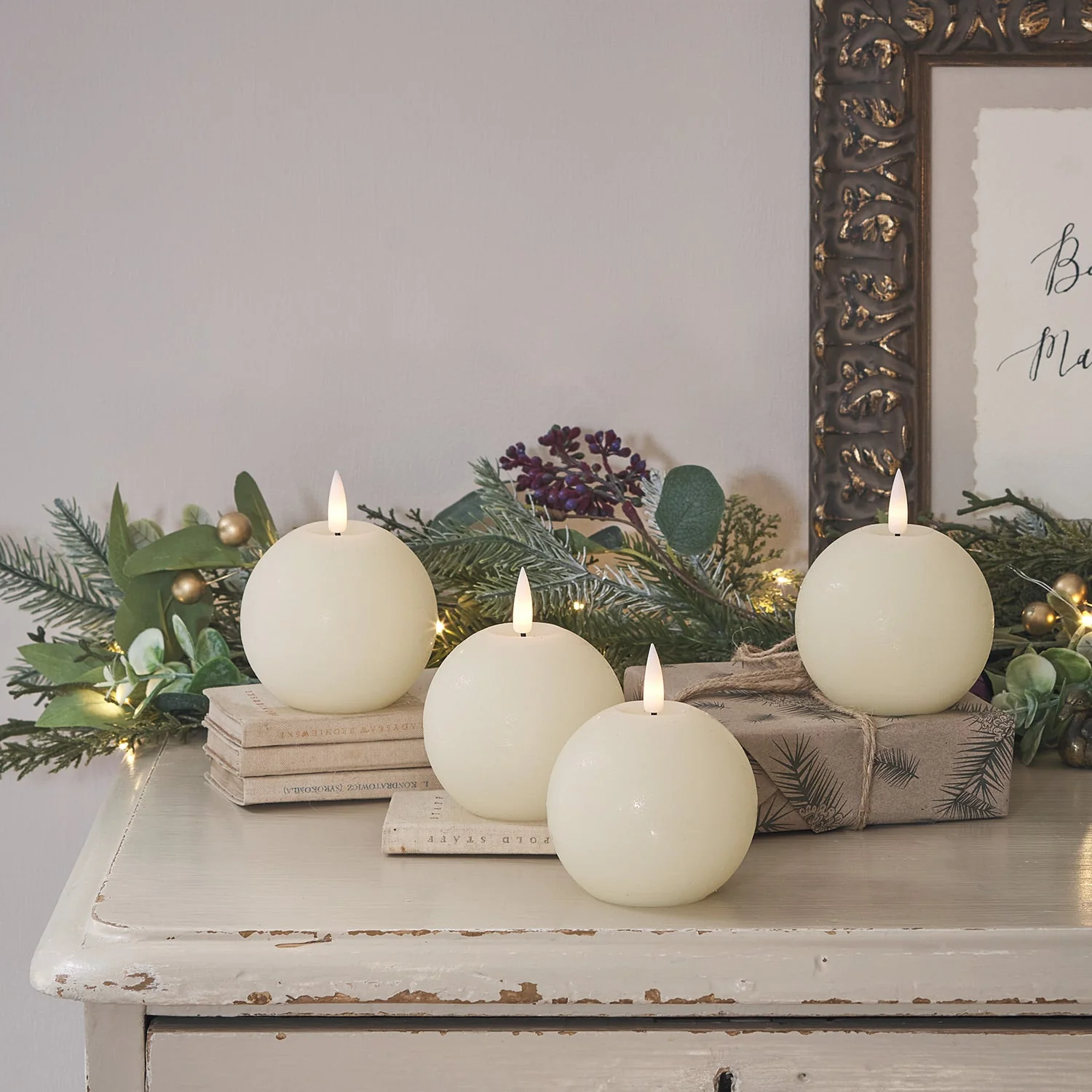 4  TruGlow® Ball LED Candles With Remote Control - Image 6