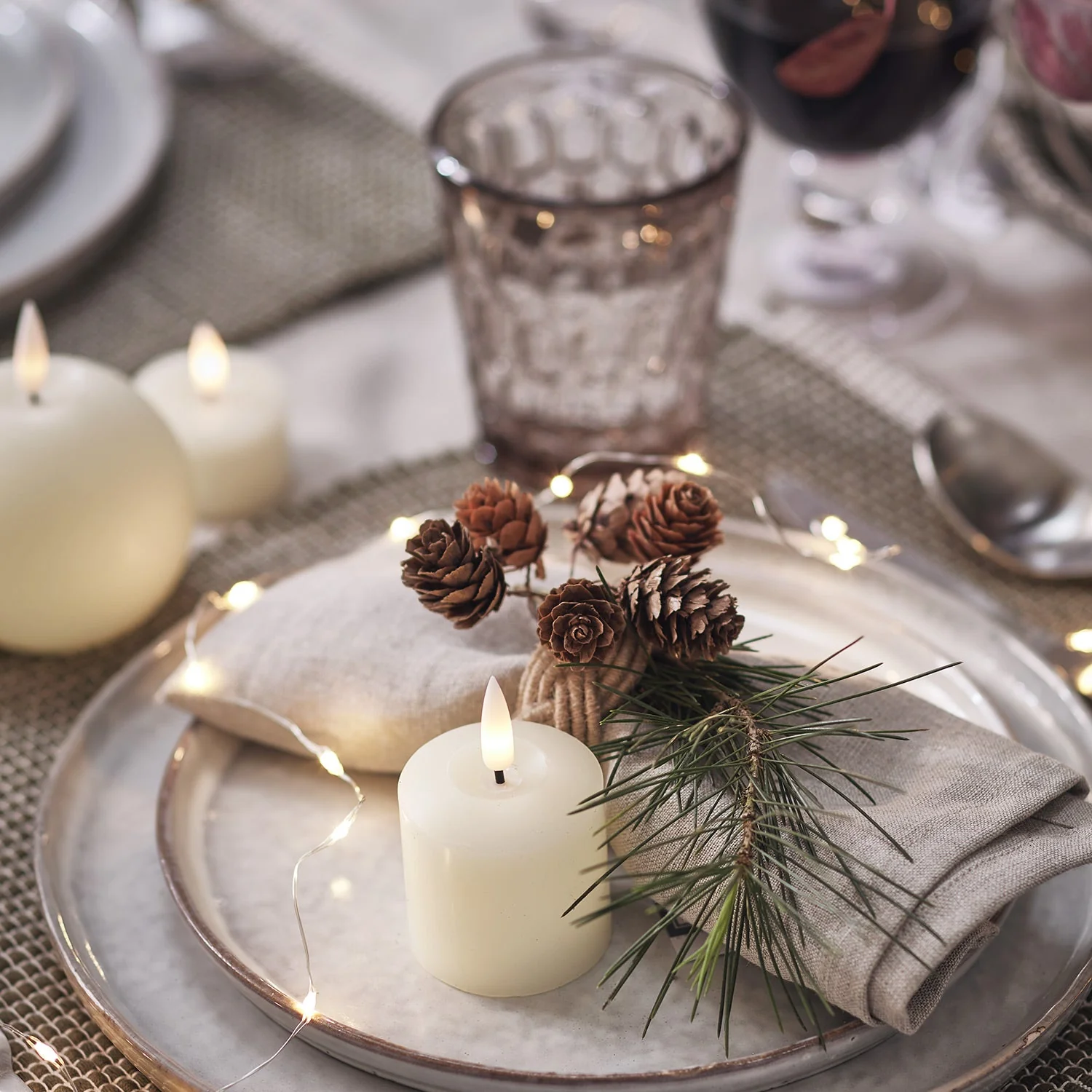 4 TruGlow® Ivory LED Votive Candles With Remote Control - Image 9