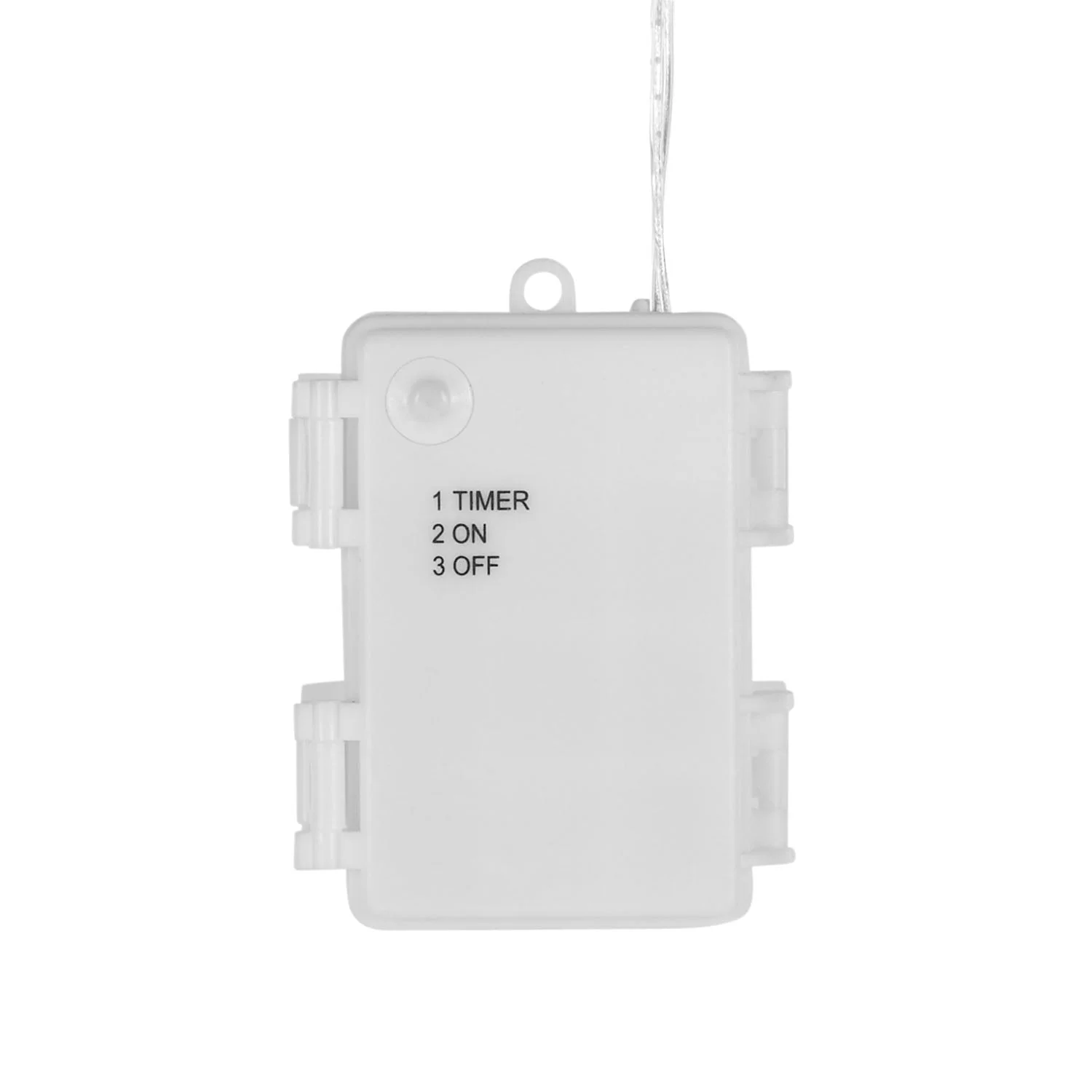 50 White LED Micro Battery Outdoor Fairy Lights - Image 5