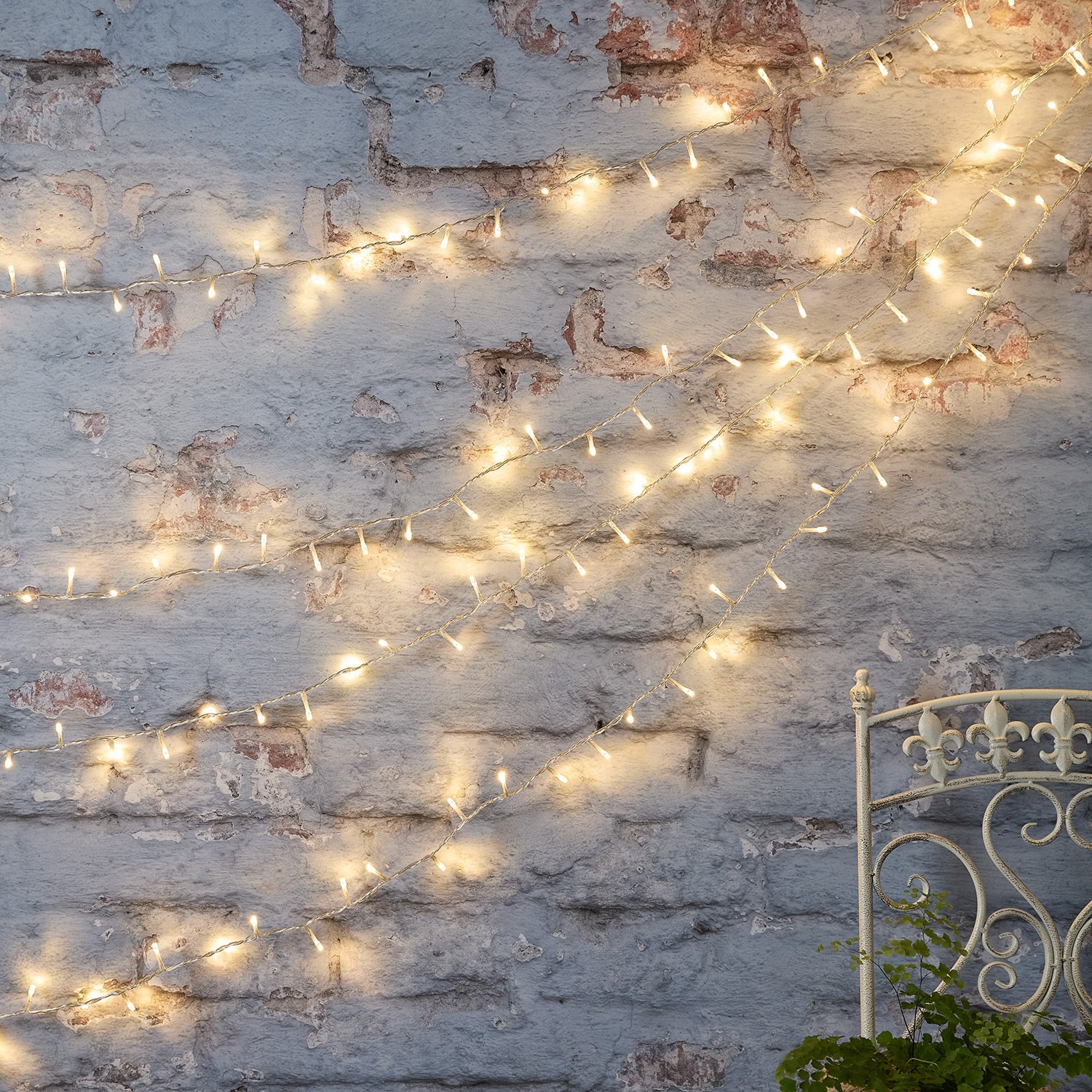 800 Dual LED String Lights Clear Cable - Image 4
