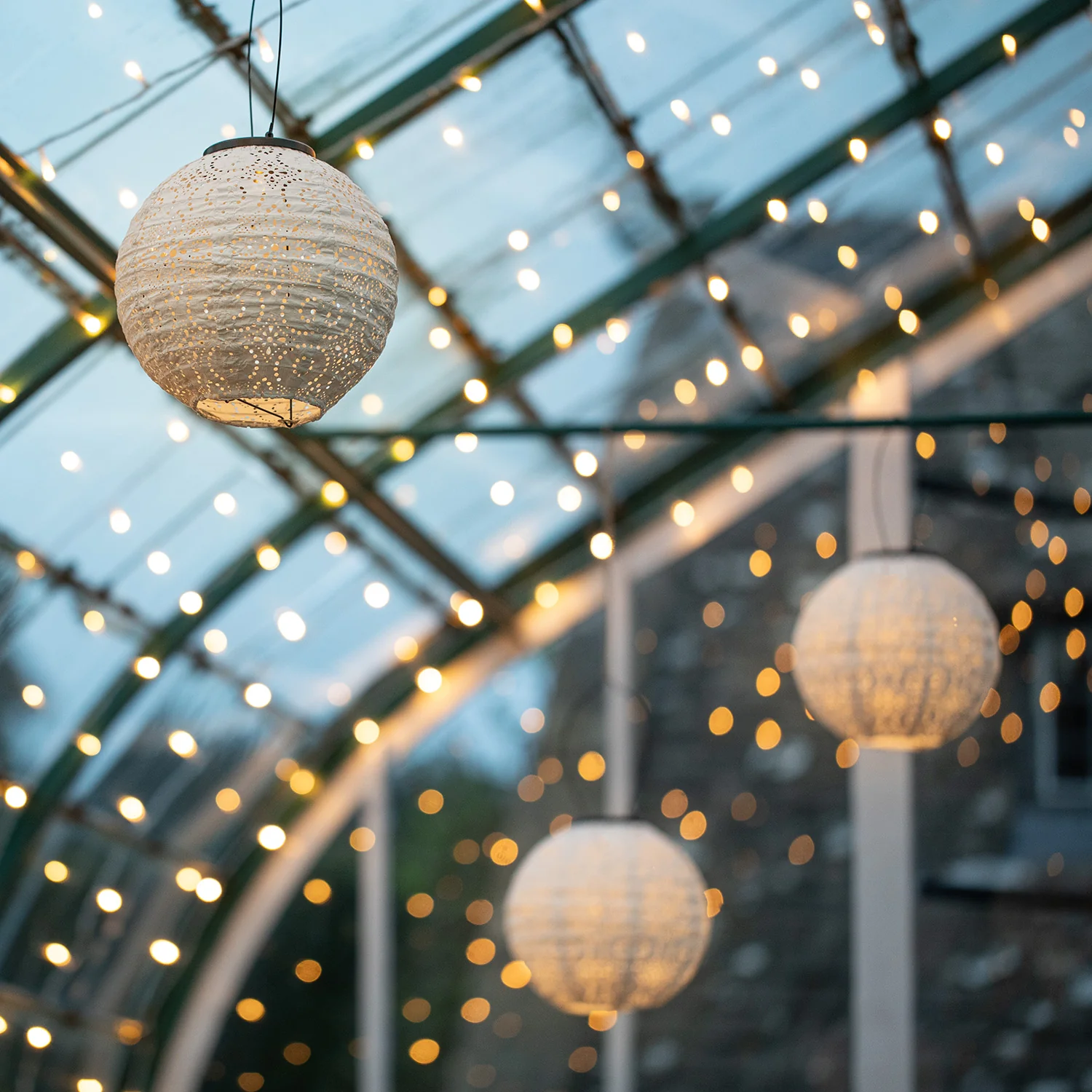 800 Dual LED String Lights Clear Cable - Image 8