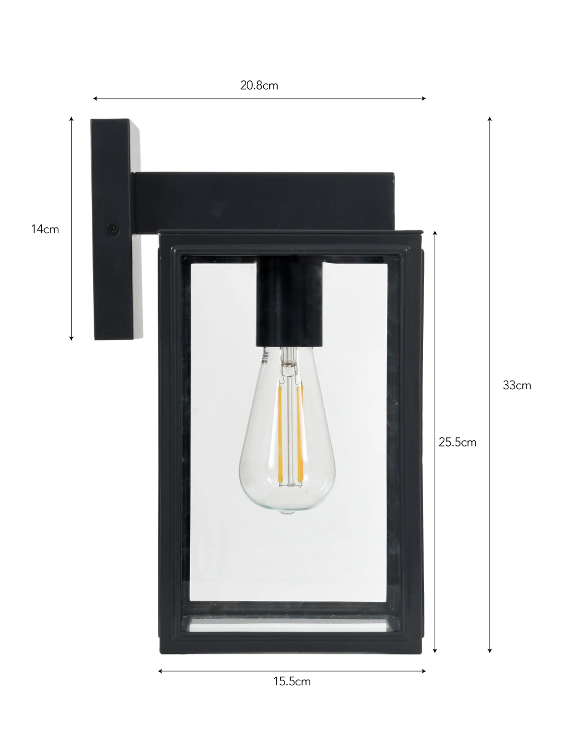Belgrave Carriage Light Carbon - Image 5