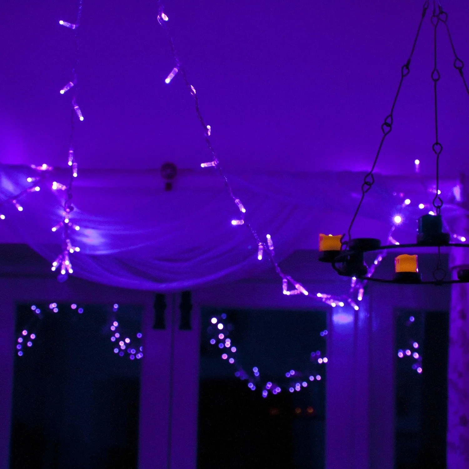 Core Connect 70m 700 Purple Connectable Fairy Lights Clear Cable - Image 9