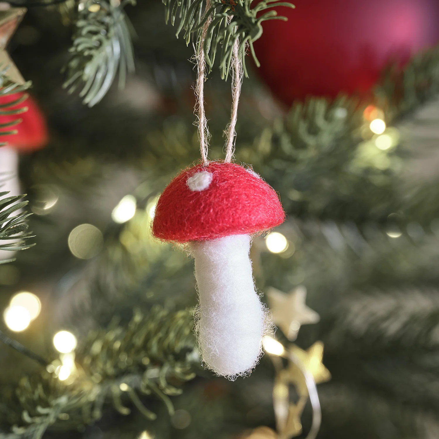 Felt Twig Tree & Winter Woodland Felt Hanging Decorations Bundle - Image 5