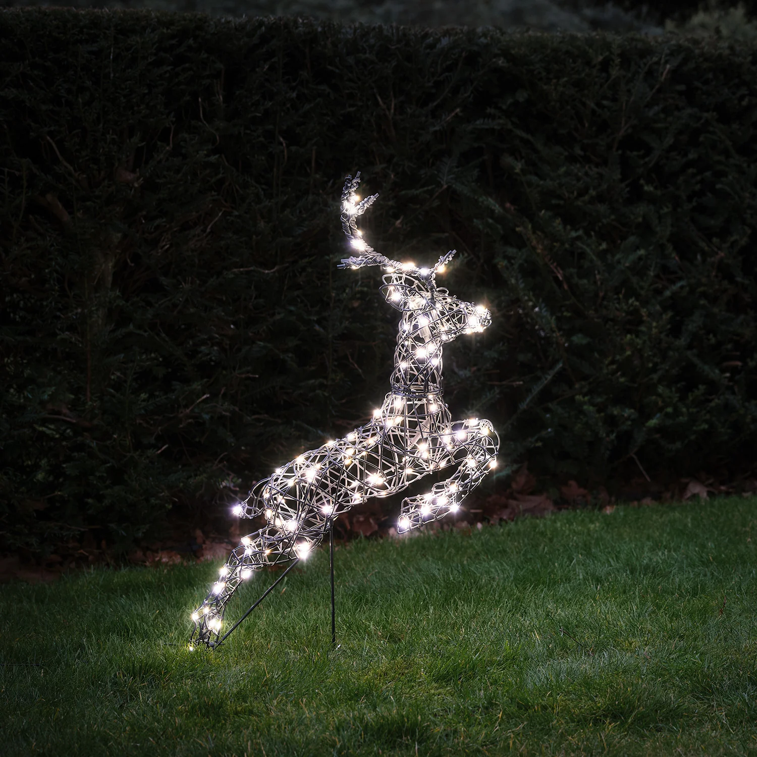 Harlow Leaping Light Up Reindeer Family - Image 10