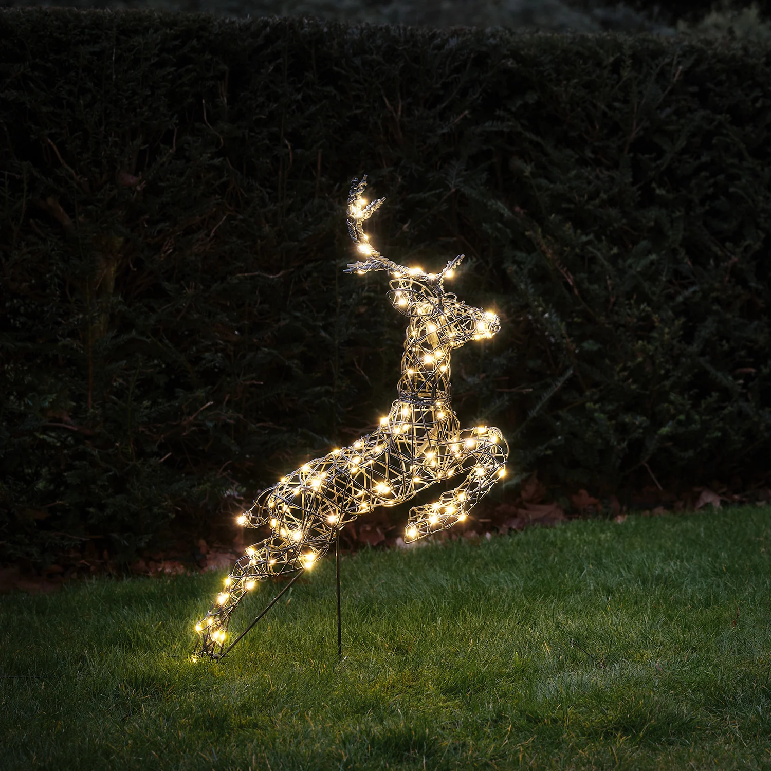 Harlow Leaping Light Up Reindeer Family - Image 11