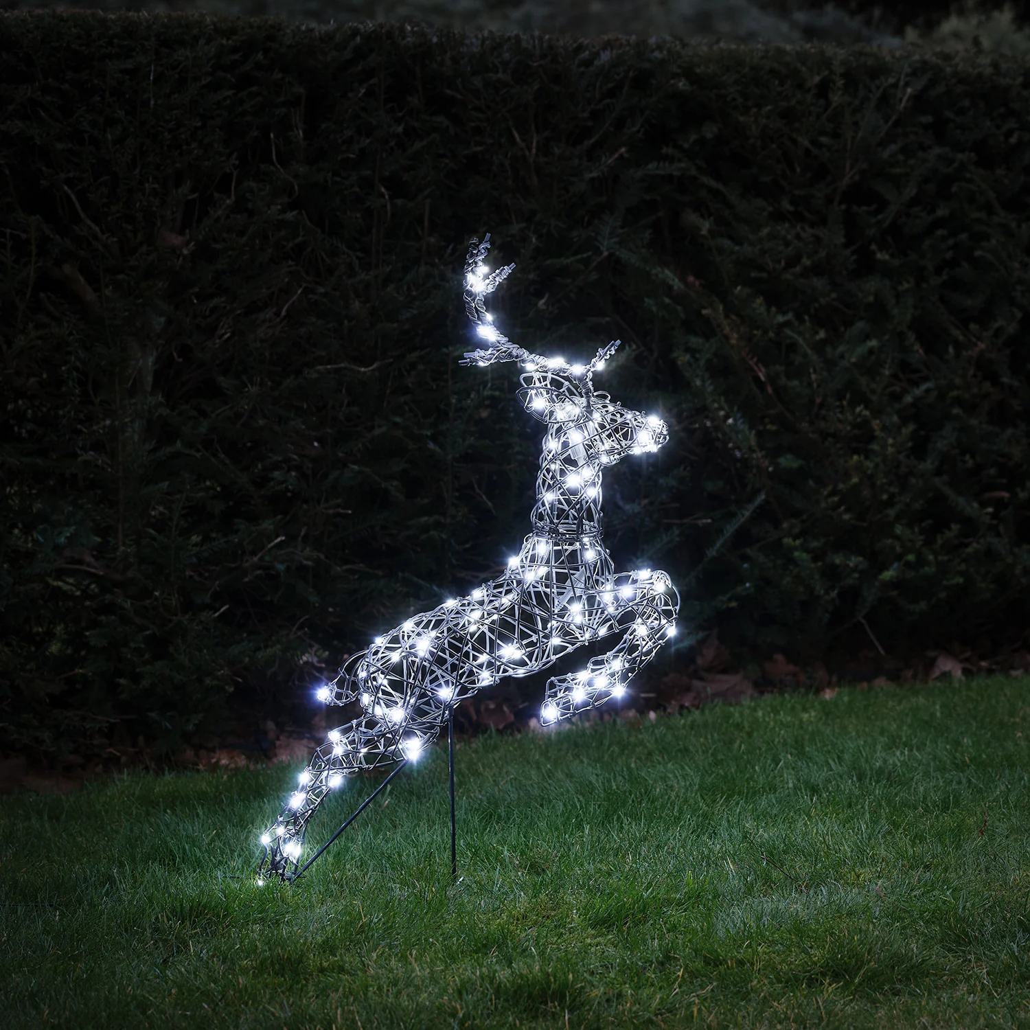 Harlow Leaping Light Up Reindeer Family - Image 12