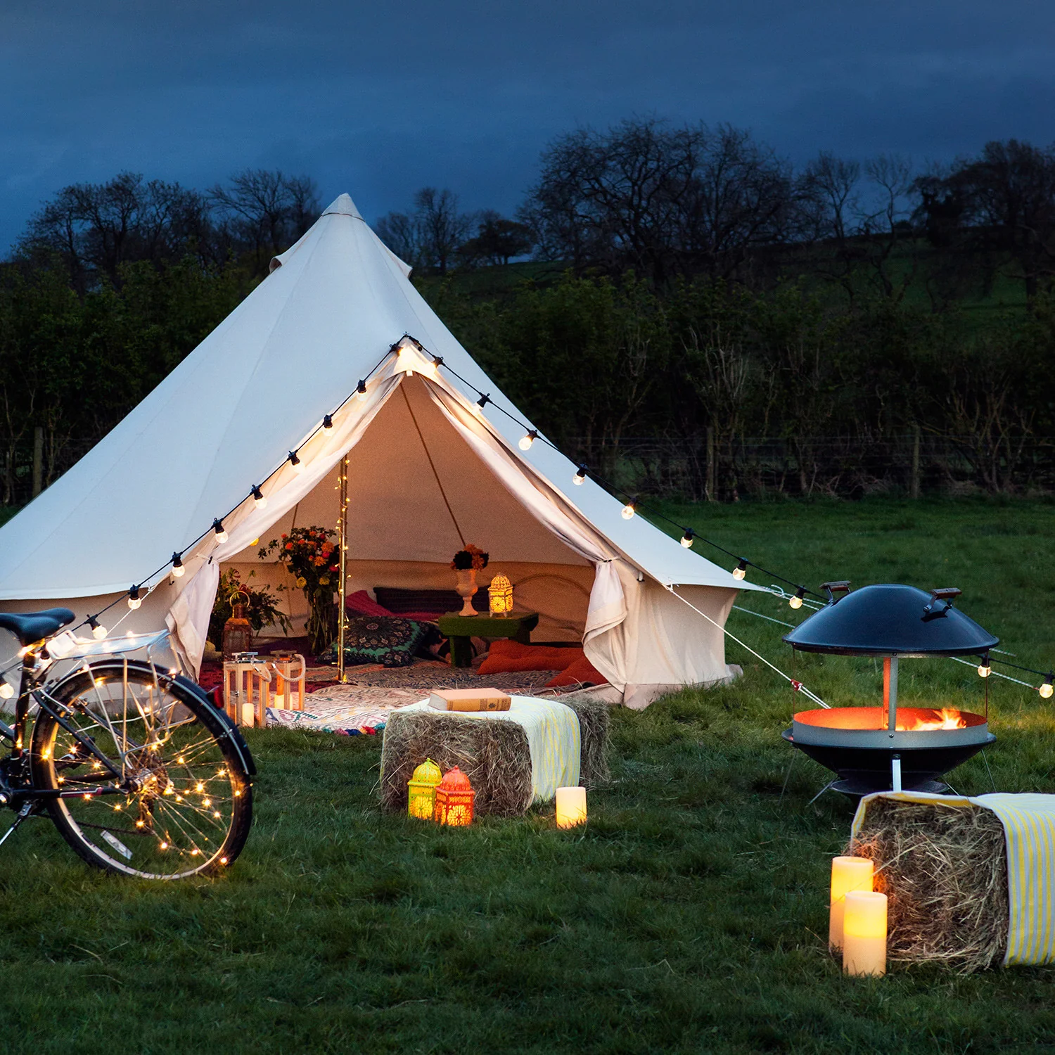Large Outdoor Battery LED Candle - Image 4