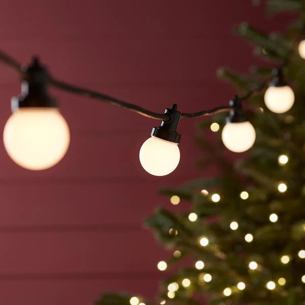 Pro Connect 70m 140 Warm White Connectable Festoon Lights Black Cable - Image 7