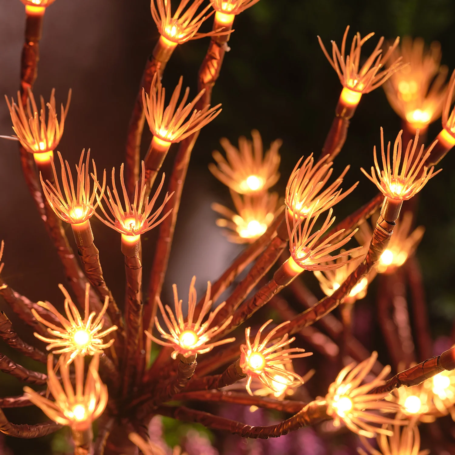 Set of 3 Dandelion Solar Stake Lights - Image 2