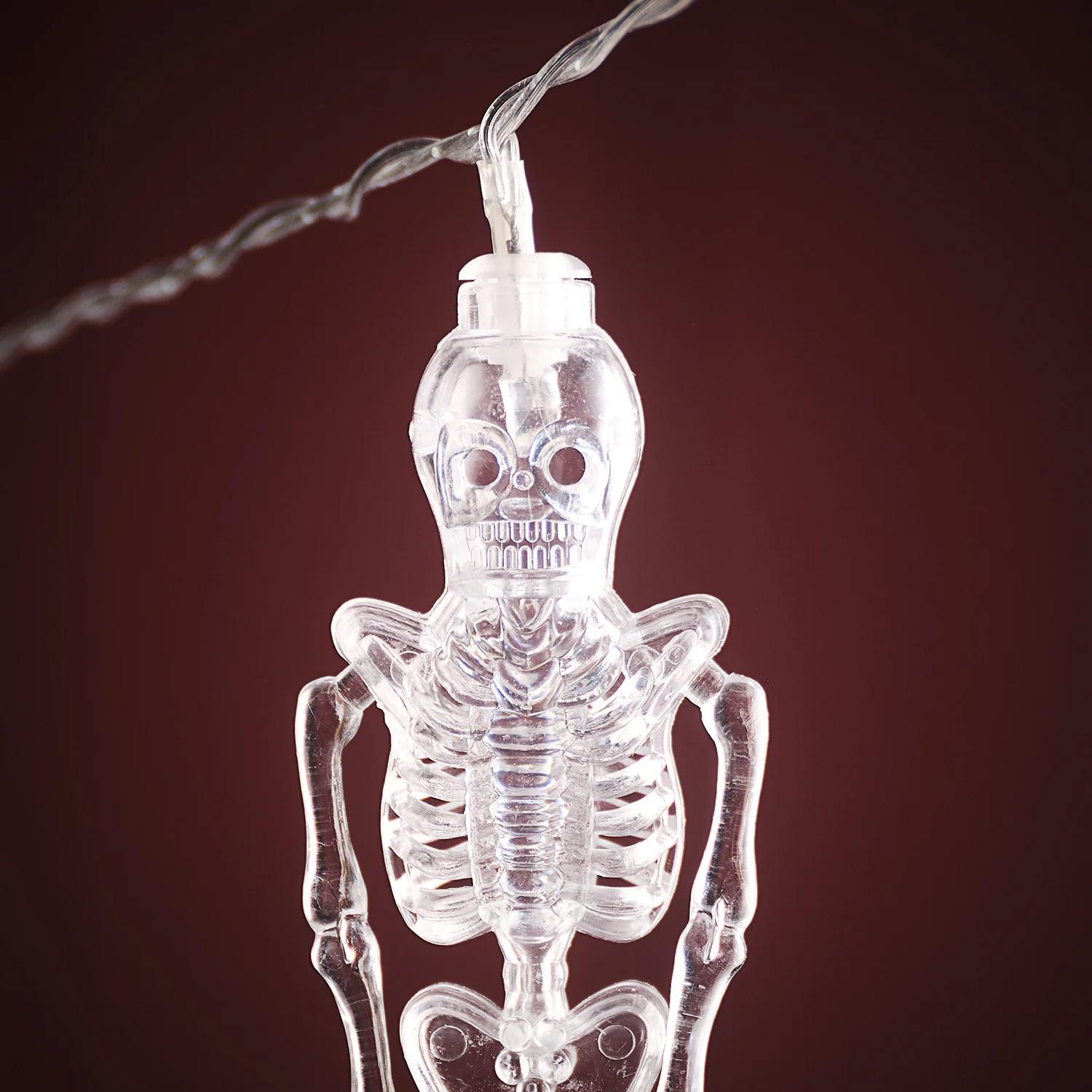 10 Skeleton Halloween String Lights - Image 4