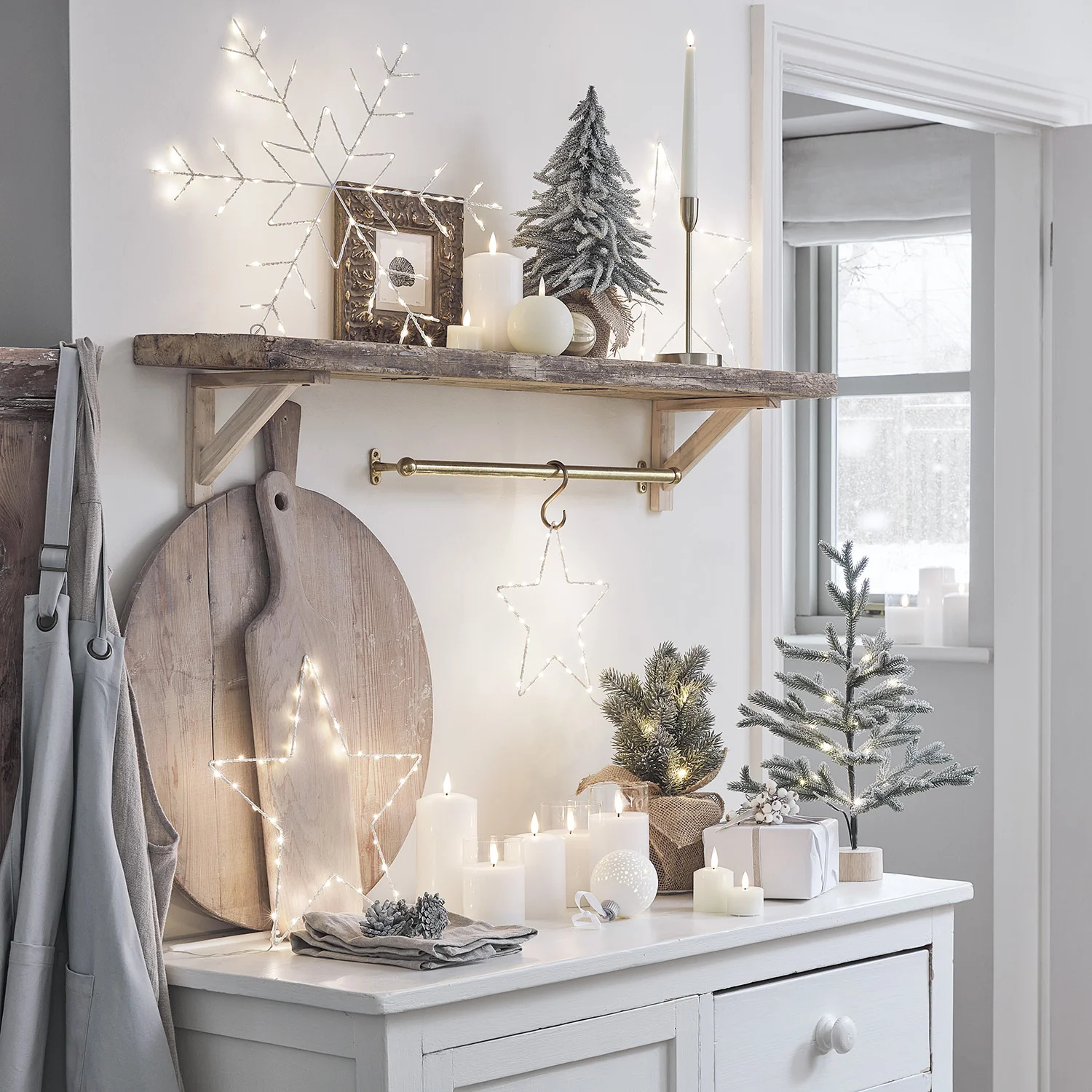 Snowy Mini Christmas Tree - Image 3