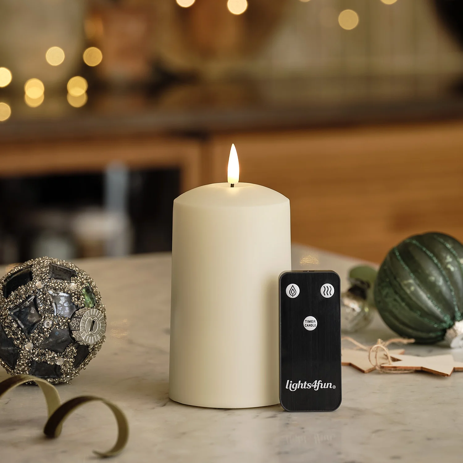 TruGlow AIR® Portable Candle Diffuser & Autumn Winter Diffuser Oil Bundle - Image 10